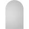 Ekena Millwork Round Top Surface Mount PVC Gable Vent: Non-Functional, w/ 3-1/2"W x 1"P Standard Frame, 20"W x 32"H GVPRT20X3201SN - alternate 4
